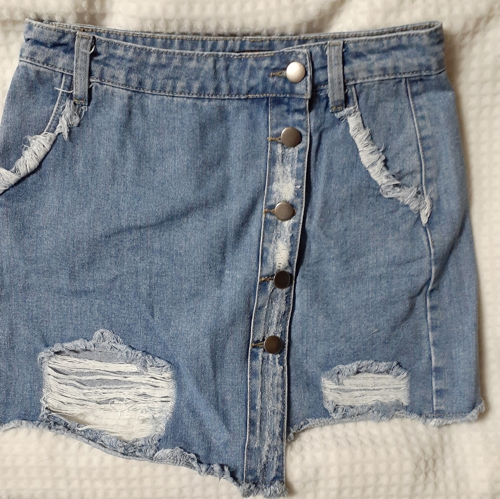 Jean skirt
